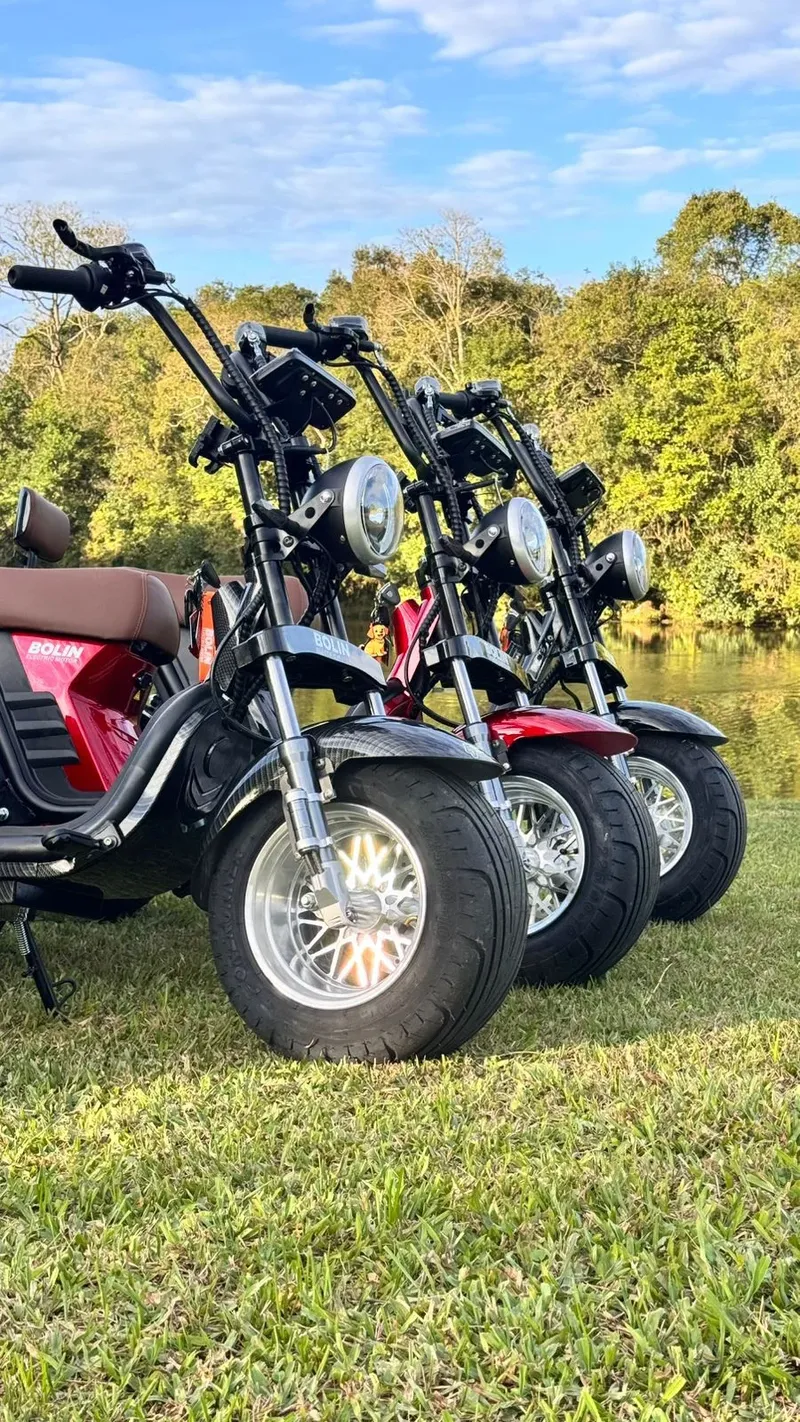 Moto Elétrica X13 — Motor e Rodas